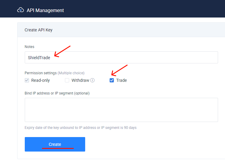 How to connect Crypto Excel to Huobi. Create Api