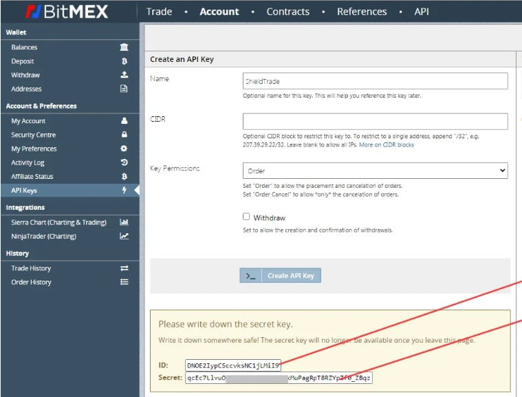 connect bitmex to excel 4