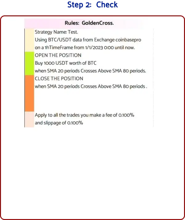 ai trading bot check strategy in plain english