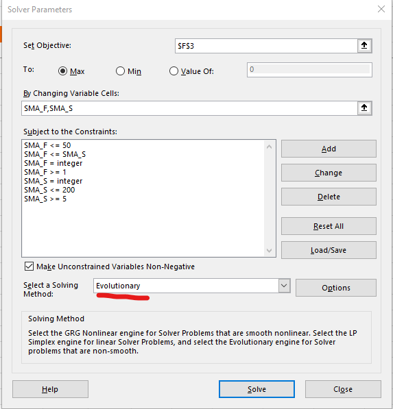 ai-trading-excel-solver