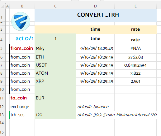 func convert trh